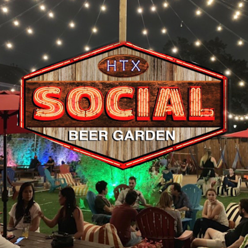 Social Beer Garden bar houston texas